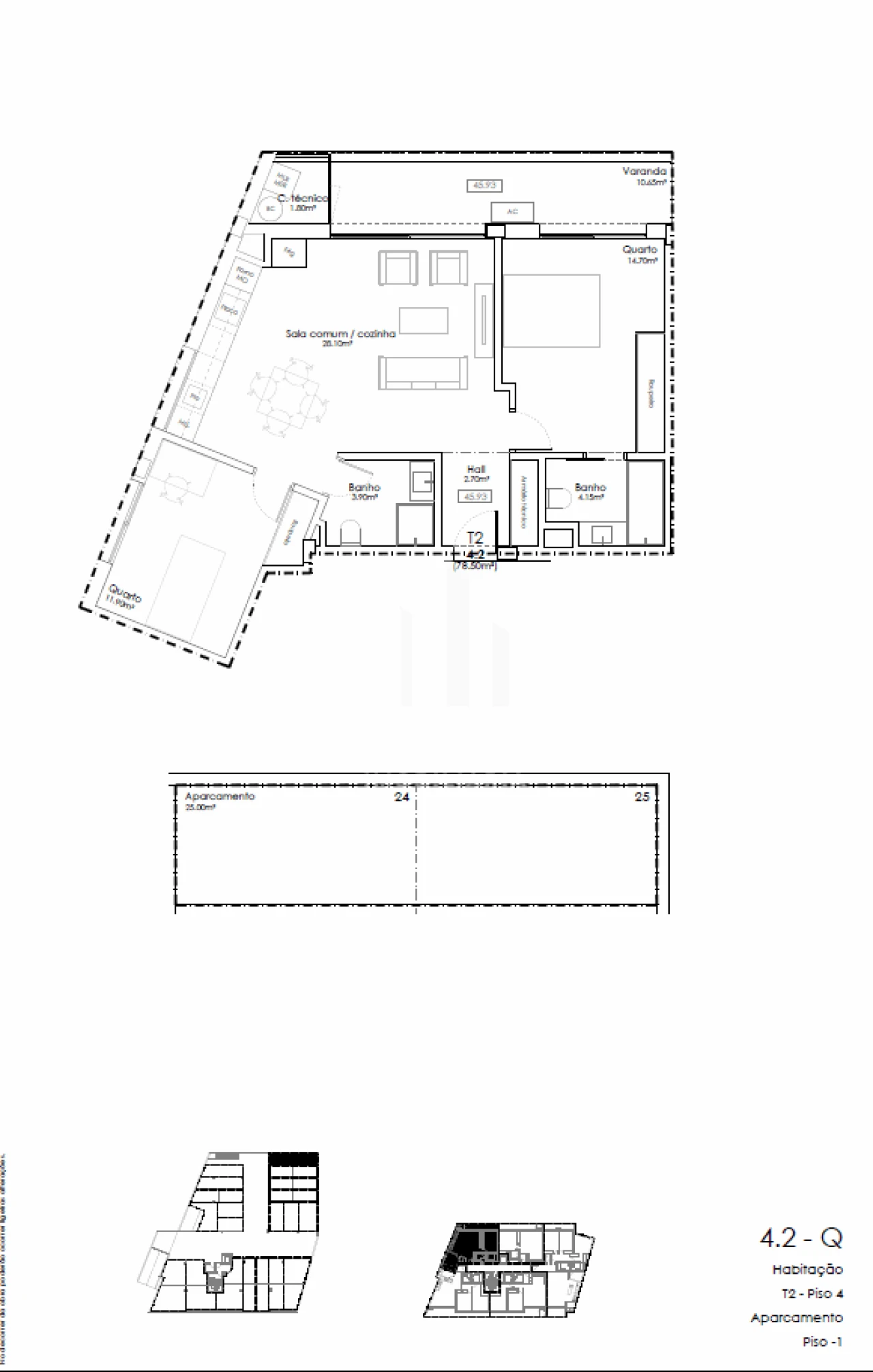 Apartamento T2 para Venda em Valadares Foto 7
