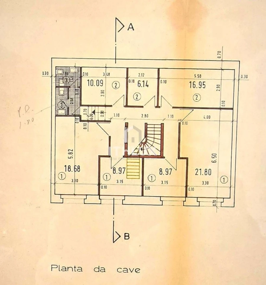 Escritório para Venda em Campo de Ourique Planta 1