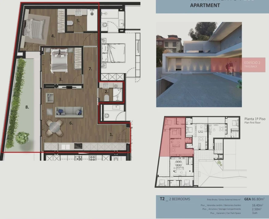 Apartamento T2 para Venda em Cedofeita, Santo Ildefonso, Sé, Miragaia, São Nicolau e Vitória Foto 28