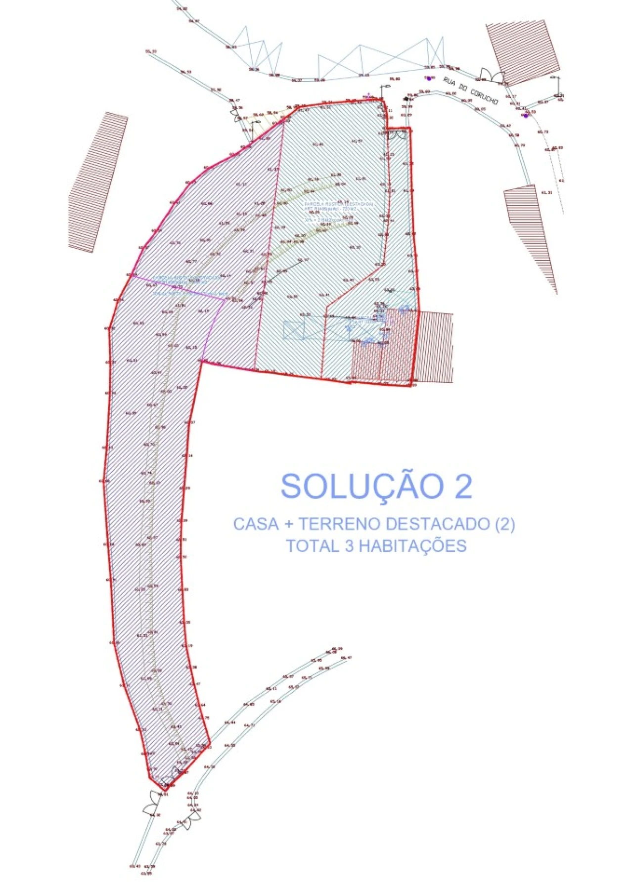 Moradia T2 para Venda em Venade e Azevedo Planta 2