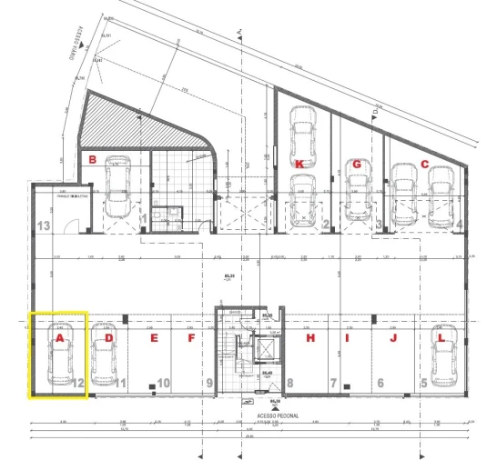 Apartamento T2 para Venda em Pombal Planta 1