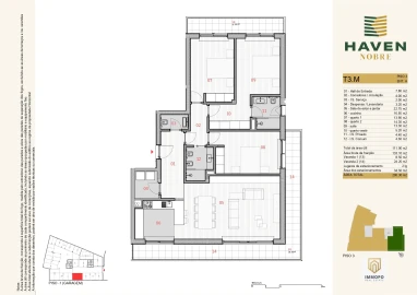 Apartamento T3 para Venda em Silvares, Pias, Nogueira e Alvarenga