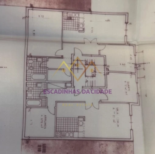 Apartamento T2 para Venda em Algueirão-Mem Martins Planta 1