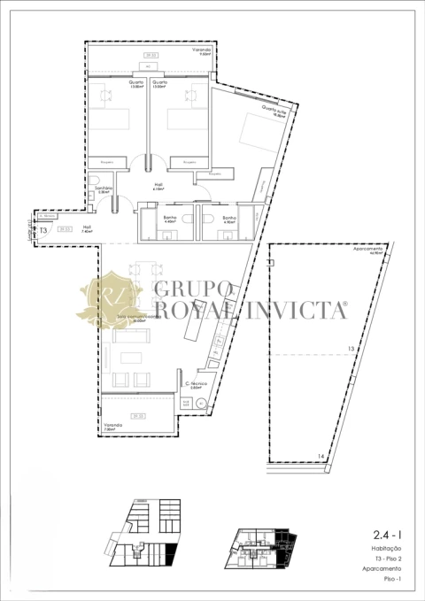 Apartamento T0 para Venda em Gulpilhares e Valadares