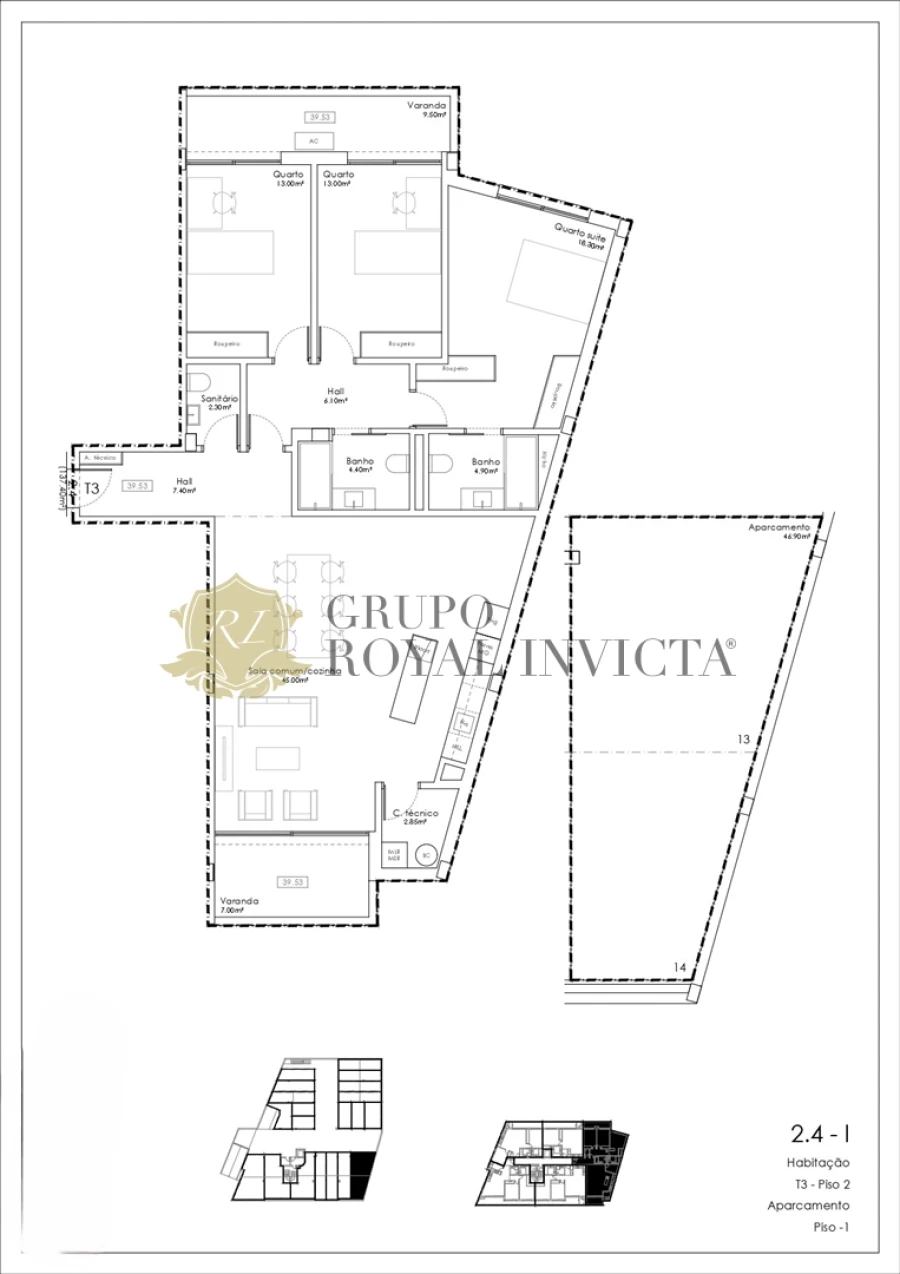Apartamento T0 para Venda em Gulpilhares e Valadares Foto 14