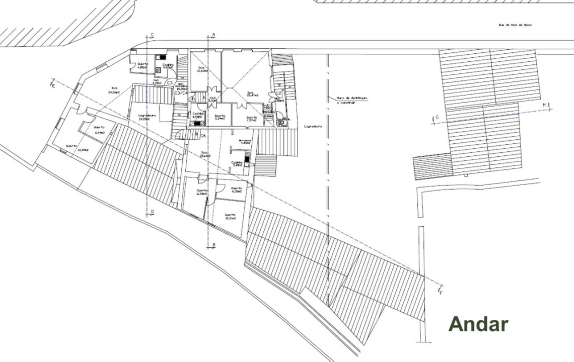 Moradia T8 para Venda em Matosinhos e Leça da Palmeira Planta 2