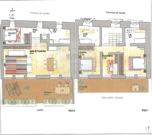 Apartamento T4 para Venda em Santa Maria Maior