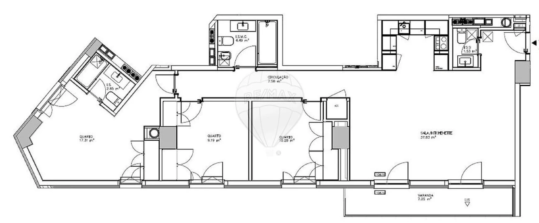 Apartamento T3 para Venda em Lumiar Foto 33