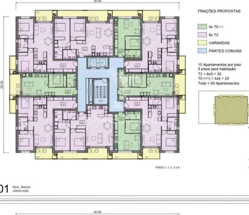 Apartamento T2 para Venda em Real, Dume e Semelhe Foto 29