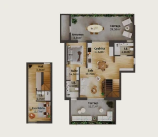 Apartamento T2 para Venda em Glória e Vera Cruz