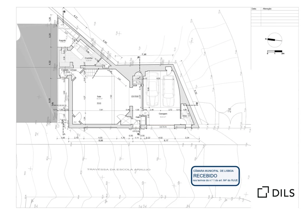 Moradia T5 para Venda em Arroios Planta 2