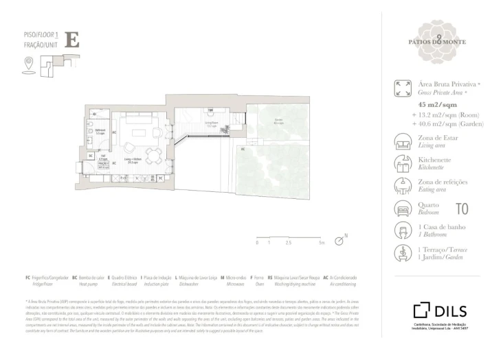 Apartamento para Venda em São Vicente Planta 1