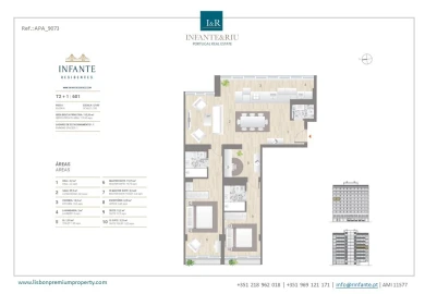 Apartamento T2 para Venda em Estrela