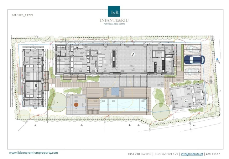 Moradia T5 para Venda em Comporta Planta 1