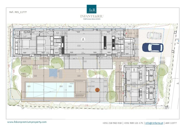 Moradia T4 para Venda em Comporta Planta 1
