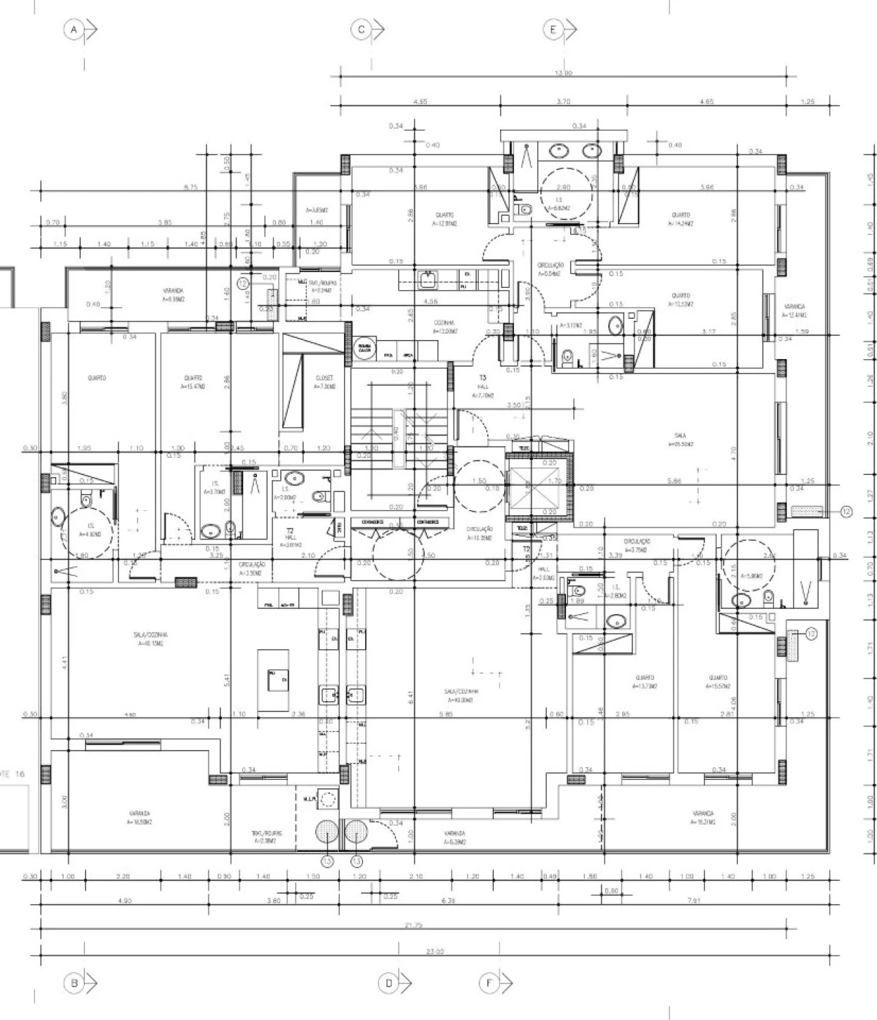 Apartamento T2 para Venda em Montijo e Afonsoeiro Planta 2