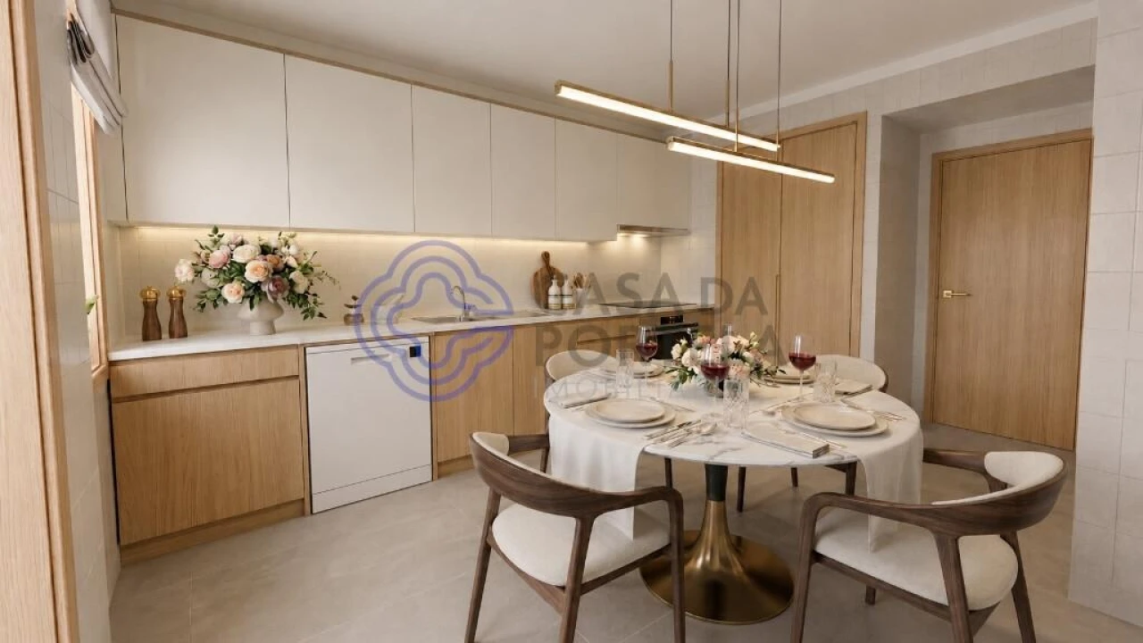Apartamento T3 para Venda em Mafamude e Vilar do Paraíso Foto 2