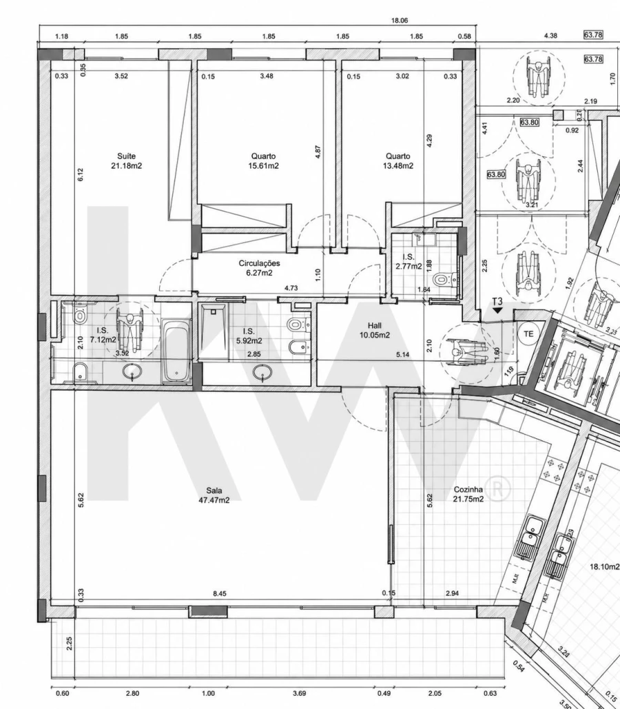 Apartamento T3 para Venda em Algés, Linda-A-Velha e Cruz Quebrada-Dafundo Foto 29