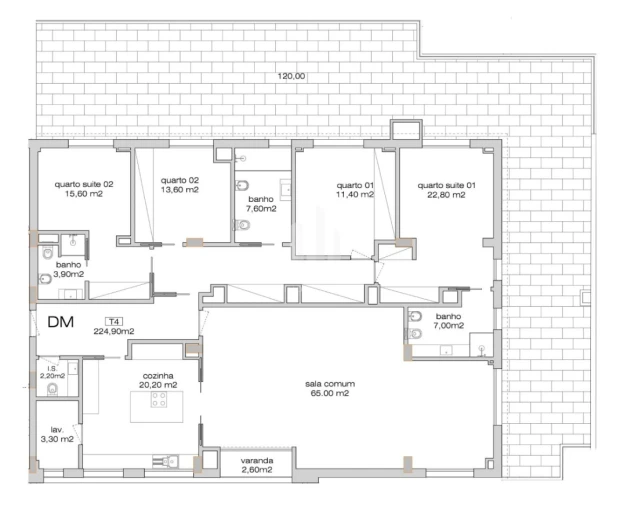 Apartamento T4 para Venda em Cedofeita, Santo Ildefonso, Sé, Miragaia, São Nicolau e Vitória Foto 28