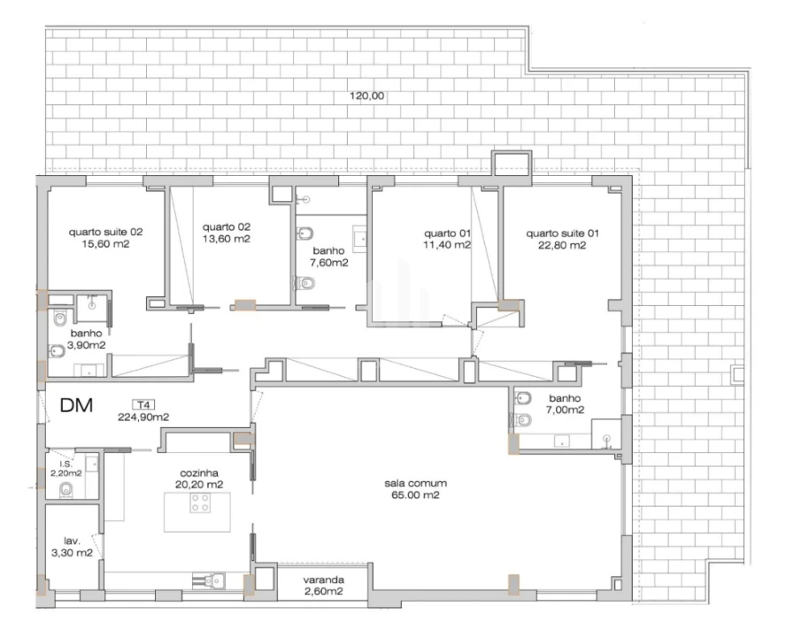 Apartamento T4 para Venda em Cedofeita, Santo Ildefonso, Sé, Miragaia, São Nicolau e Vitória Foto 28