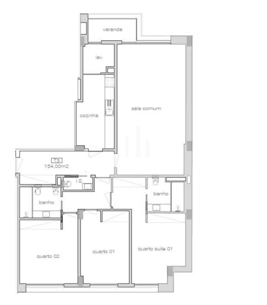 Apartamento T3 para Venda em Cedofeita, Santo Ildefonso, Sé, Miragaia, São Nicolau e Vitória Foto 28
