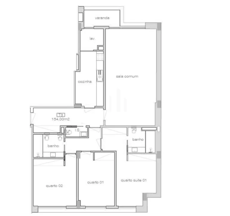 Apartamento T3 para Venda em Cedofeita, Santo Ildefonso, Sé, Miragaia, São Nicolau e Vitória Foto 28