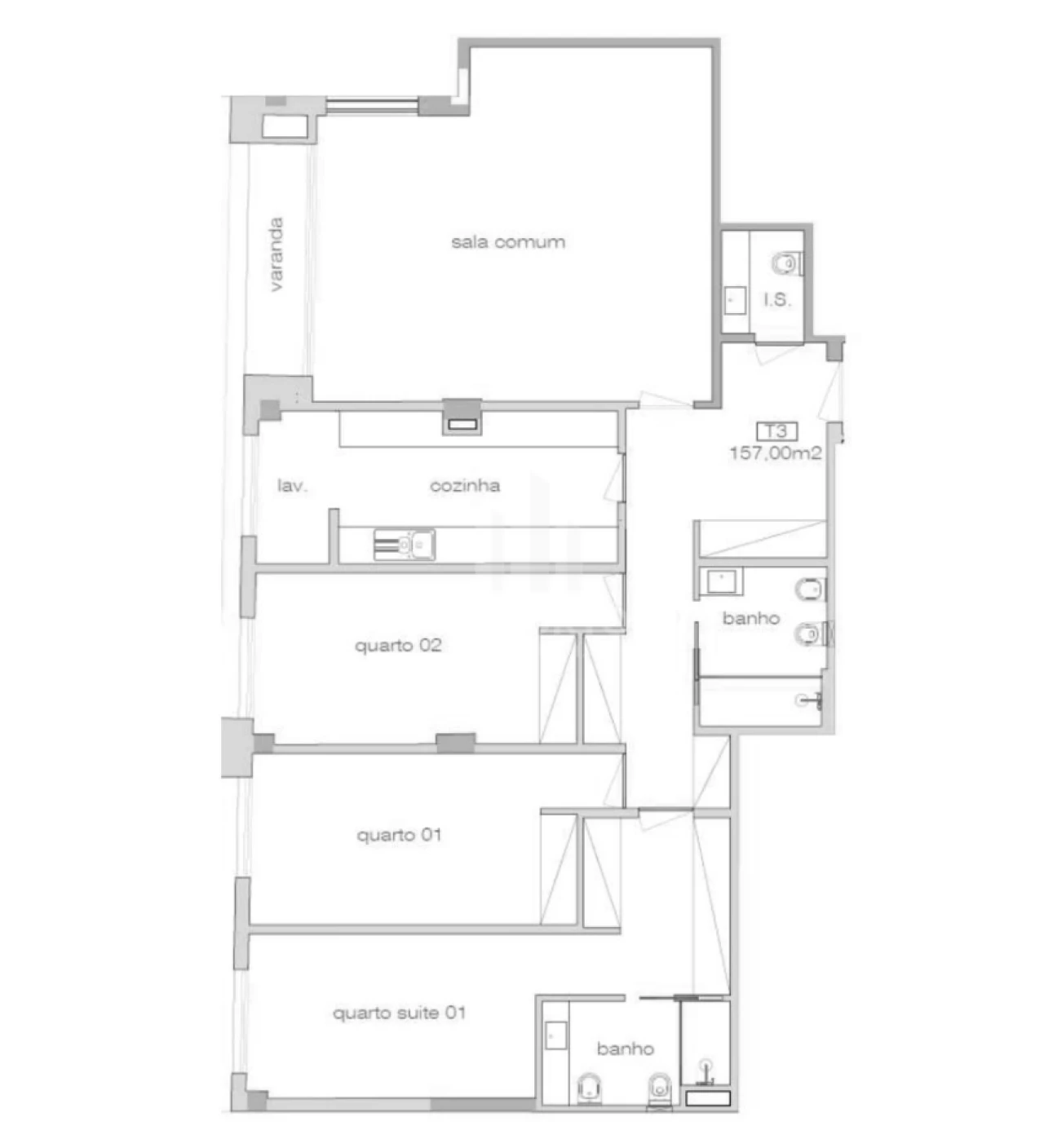 Apartamento T3 para Venda em Cedofeita, Santo Ildefonso, Sé, Miragaia, São Nicolau e Vitória Foto 28