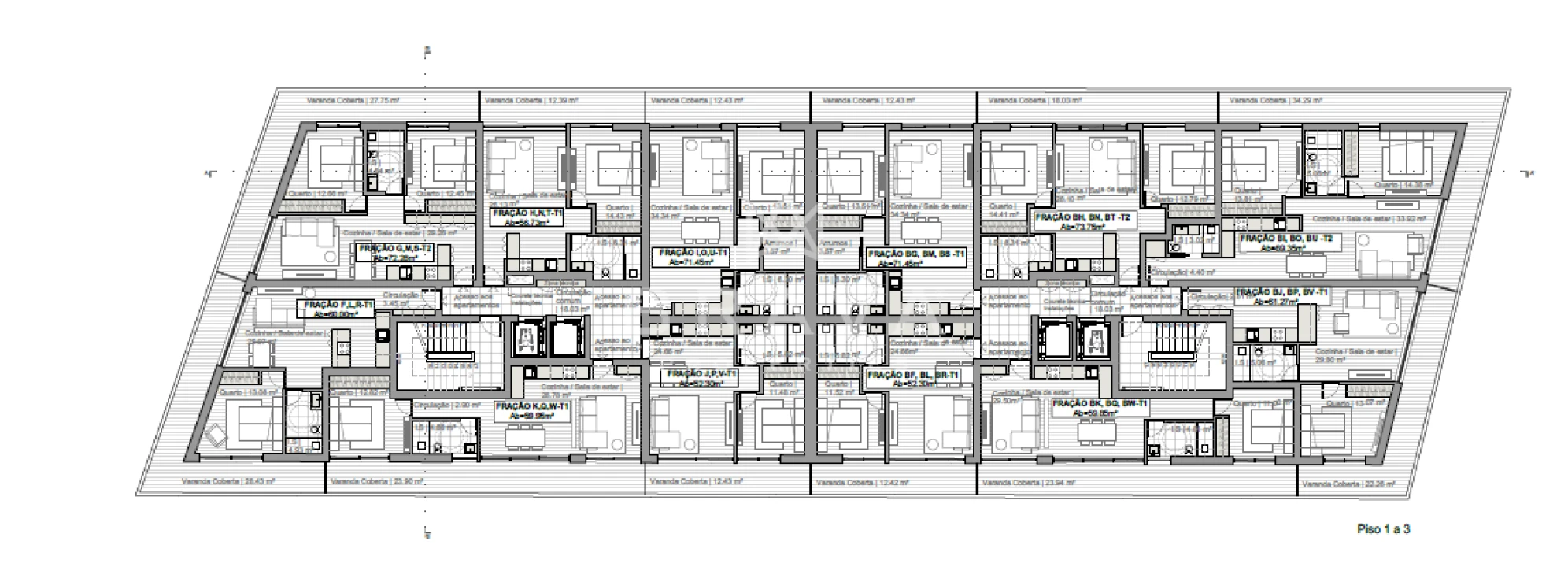 Apartamento T1 para Venda em Quarteira Foto 4