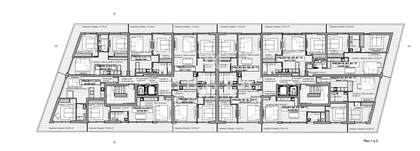 Apartamento T1 para Venda em Quarteira Foto 4