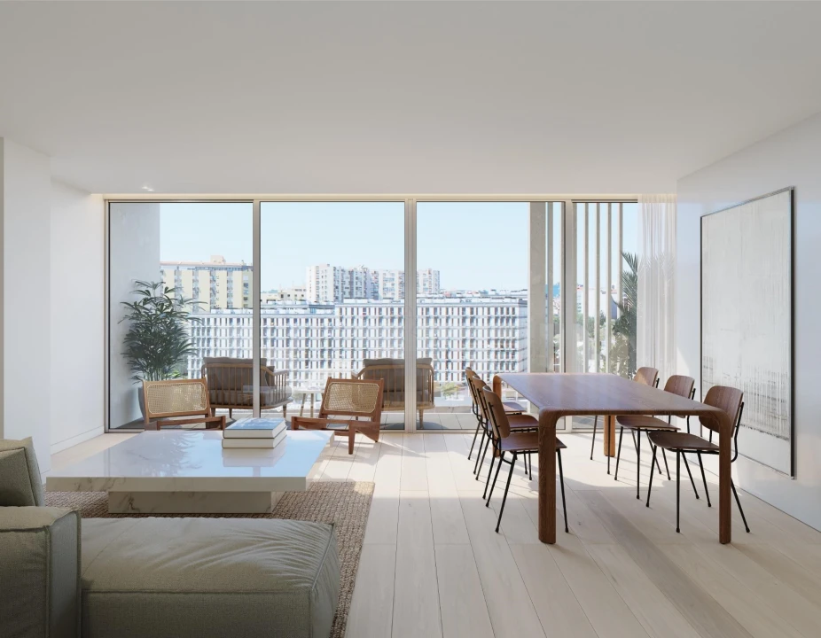 Apartamento T4 para Venda em Ajuda Foto 2