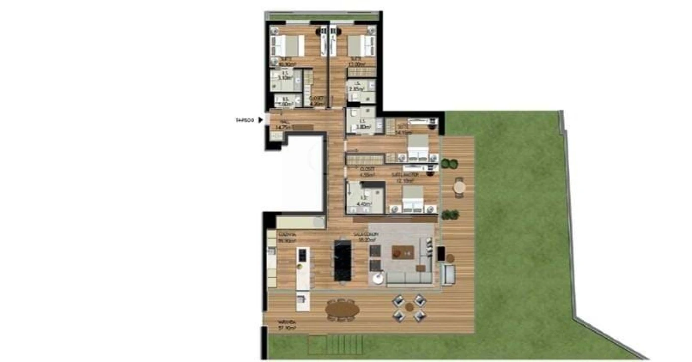 Apartamento T4 para Venda em Cascais e Estoril Foto 43