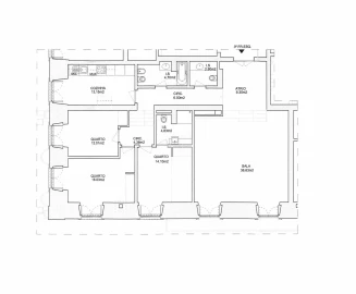 Apartamento T3 para Venda em Santo António