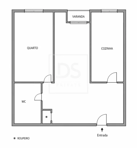 Apartamento T1 para Venda em Póvoa de Varzim, Beiriz e Argivai