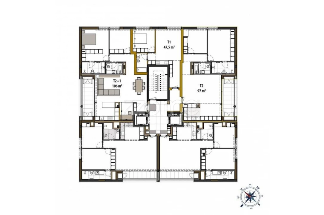 Apartamento T3 para Venda em Ramalde Foto 8