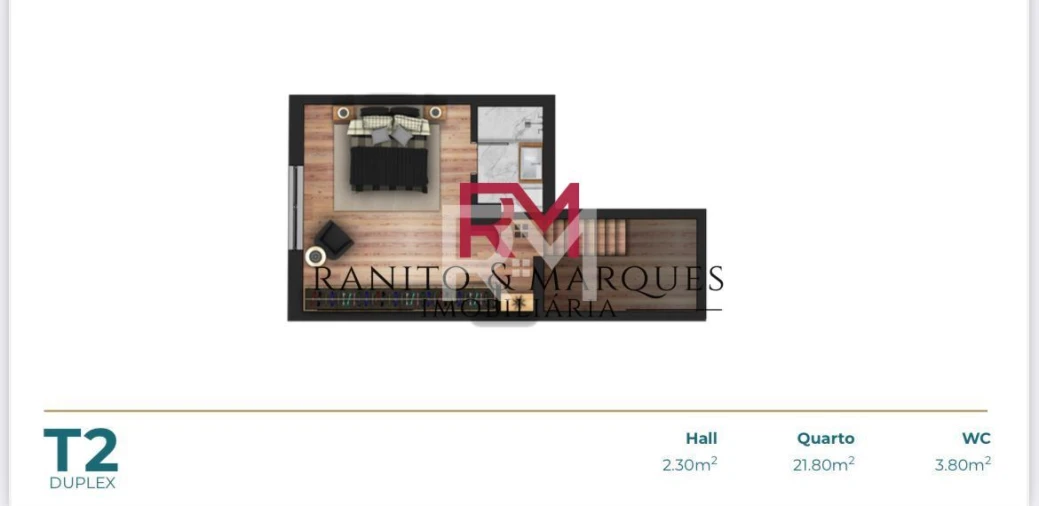 Apartamento T2 para Arrendamento em Campanhã Foto 24