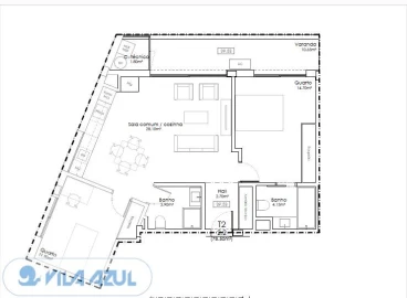 Apartamento T2 para Venda em Gulpilhares e Valadares