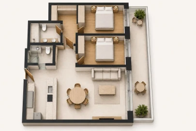 Apartamento T2 para Venda em Canidelo