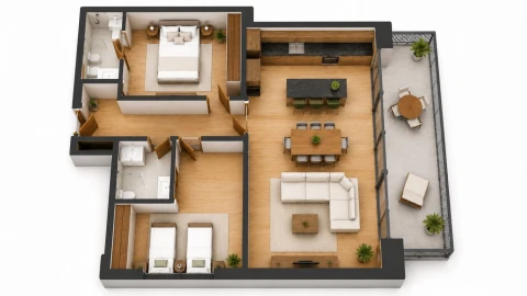 Apartamento T2 para Venda em Canidelo
