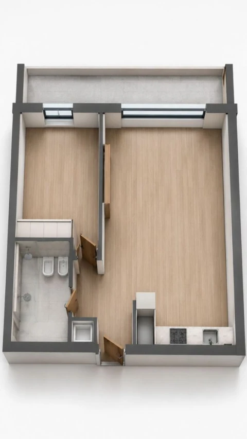 Apartamento T1 para Venda em Bonfim