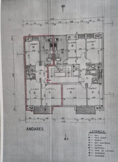 Apartamento T2 para Venda em Moita