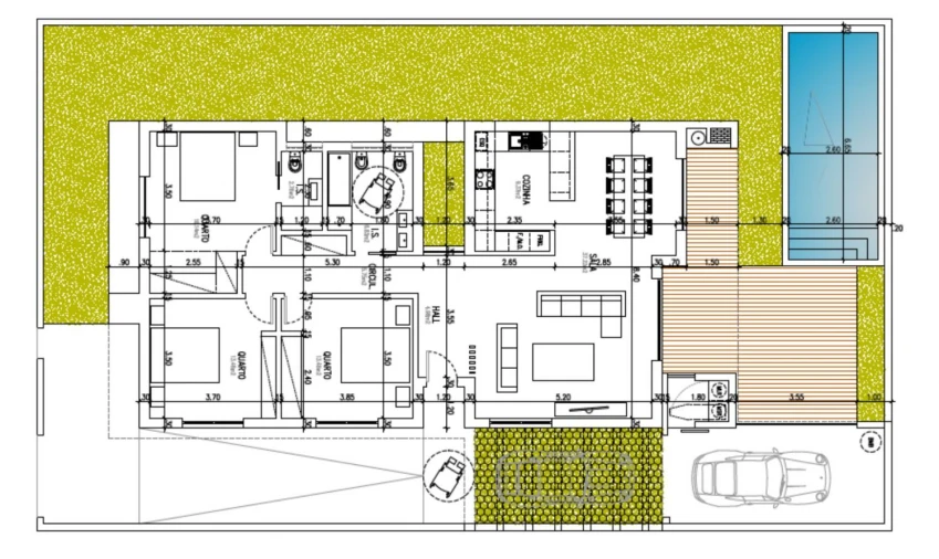 Moradia T3 para Venda em Corroios Planta 1