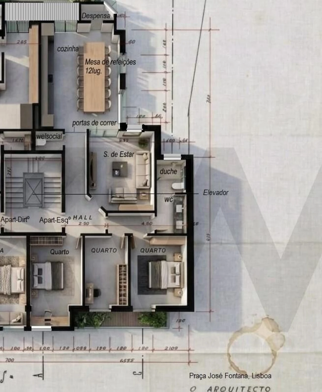 Apartamento T3 para Venda em Arroios Foto 2