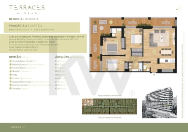 Apartamento T3 para Arrendamento em Algés, Linda-A-Velha e Cruz Quebrada-Dafundo