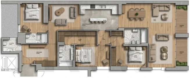 Apartamento T3 para Venda em Arroios