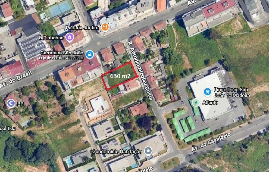 Terreno para Venda em São João da Madeira Foto 1