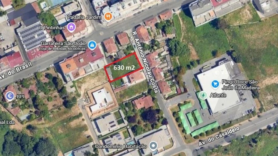 Terreno para Venda em São João da Madeira