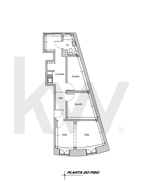 Apartamento T2 para Venda em Campolide