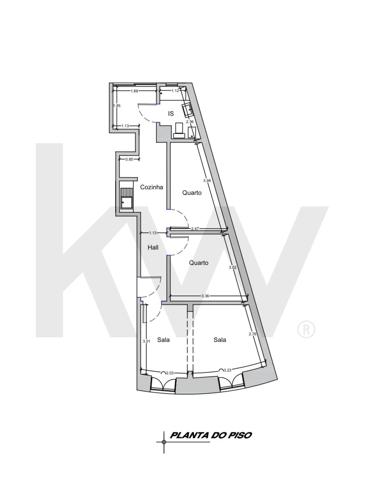 Apartamento T2 para Venda em Campolide Foto 25