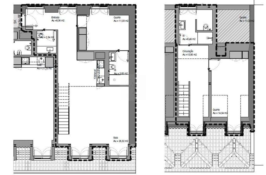 Apartamento T2 para Venda em Santa Maria Maior Foto 13