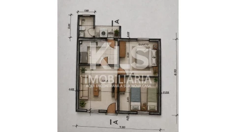 Moradia T2 para Venda em São Pedro